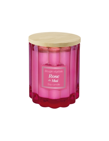 Bougie Parfumée Rose - Petit modèle éliméa