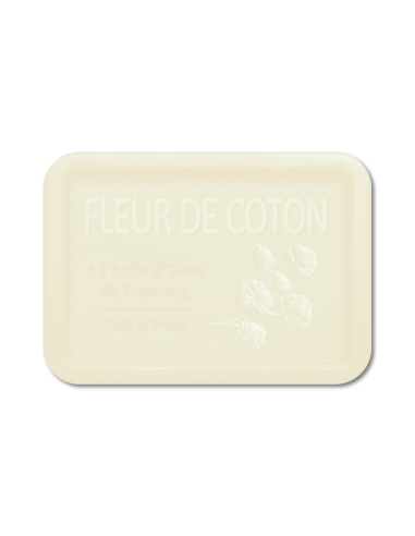 Savon à l'huile d'olive AOP de Provence Fleur de Coton éliméa