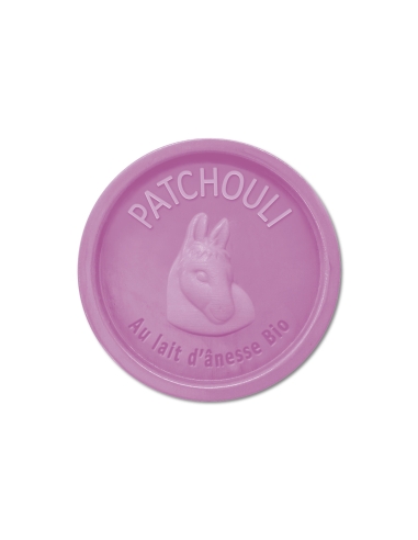 Savon au lait d'ânesse bio Patchouli éliméa