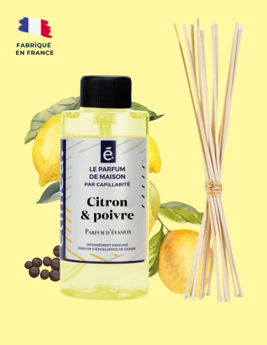 Parfum de maison Citron & poivre éliméa