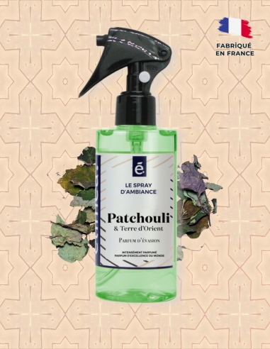 Spray d'ambiance Patchouli & Terre d'Orient éliméa