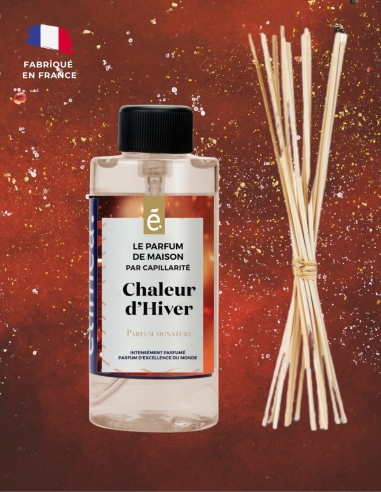 Parfum de maison Chaleur d'Hiver éliméa